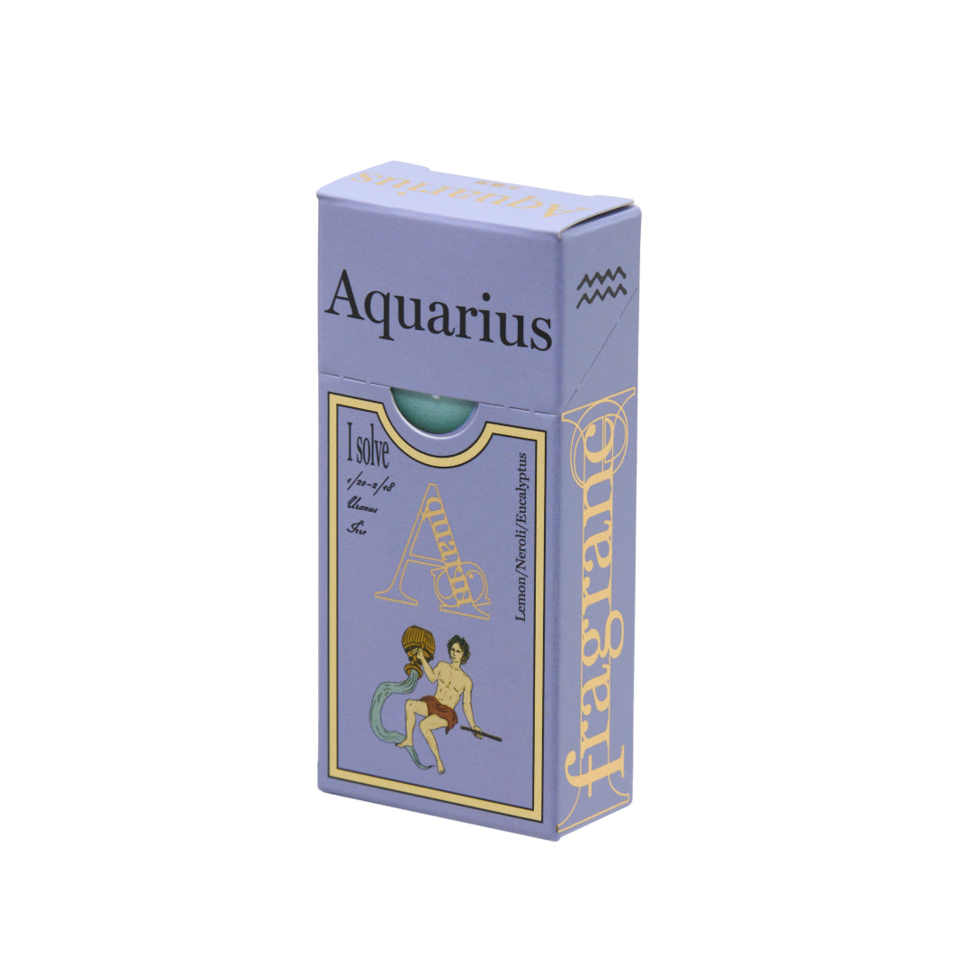 《水瓶座 BOX》I fragrance&LUCKY AMULET TOWEL