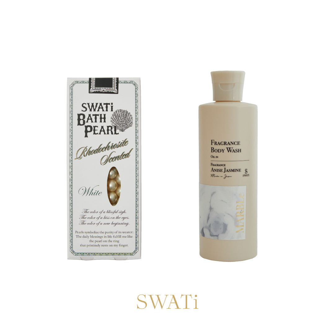 SWATiバスタイムセット/入浴料&ボディウォッシュ(ANISE JASMINEの香り)