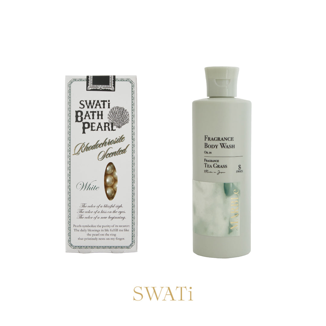 SWATiバスタイムセット/入浴料&ボディウォッシュ(TEA GRASSの香り)