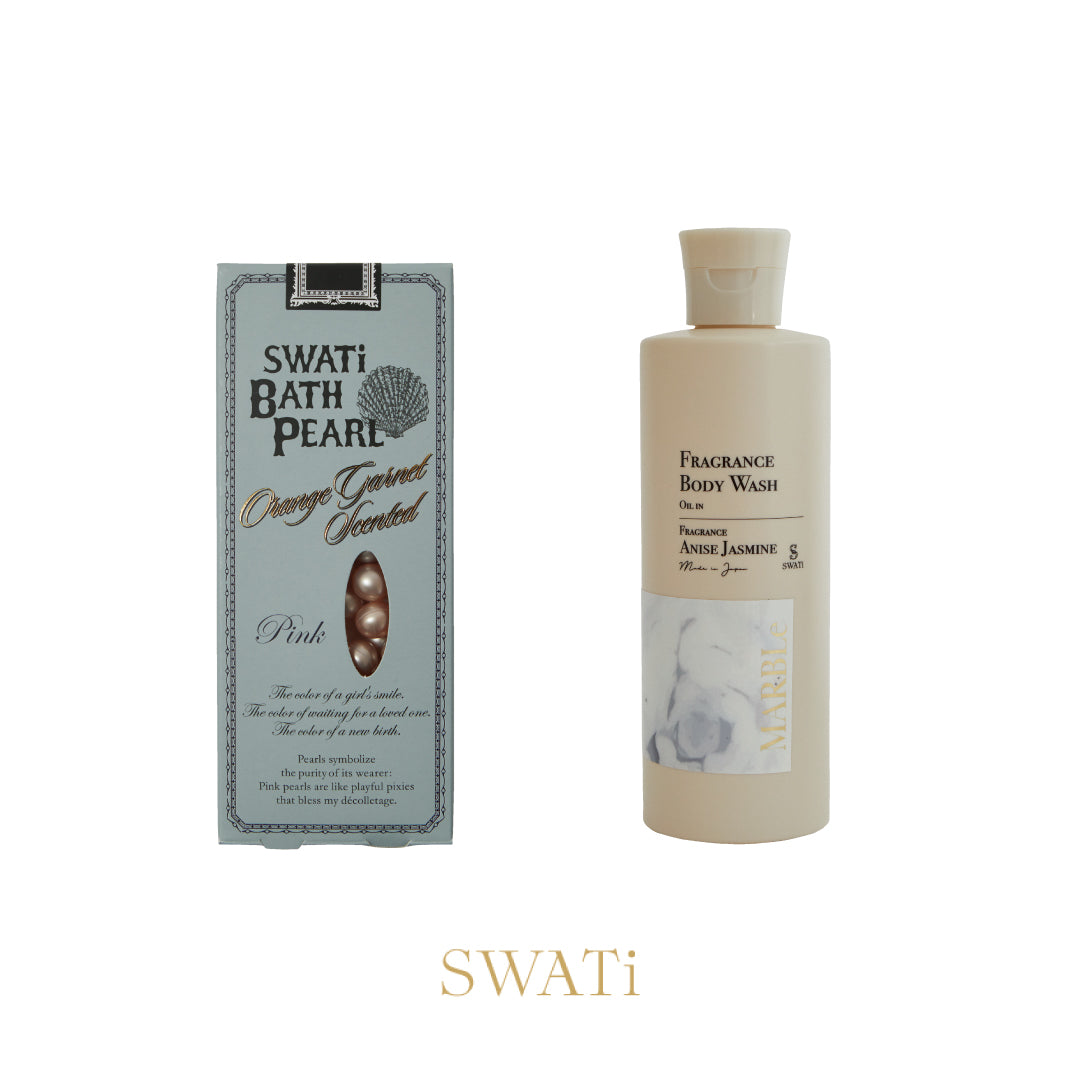 SWATiバスタイムセット/入浴料&ボディウォッシュ(ANISE JASMINEの香り)