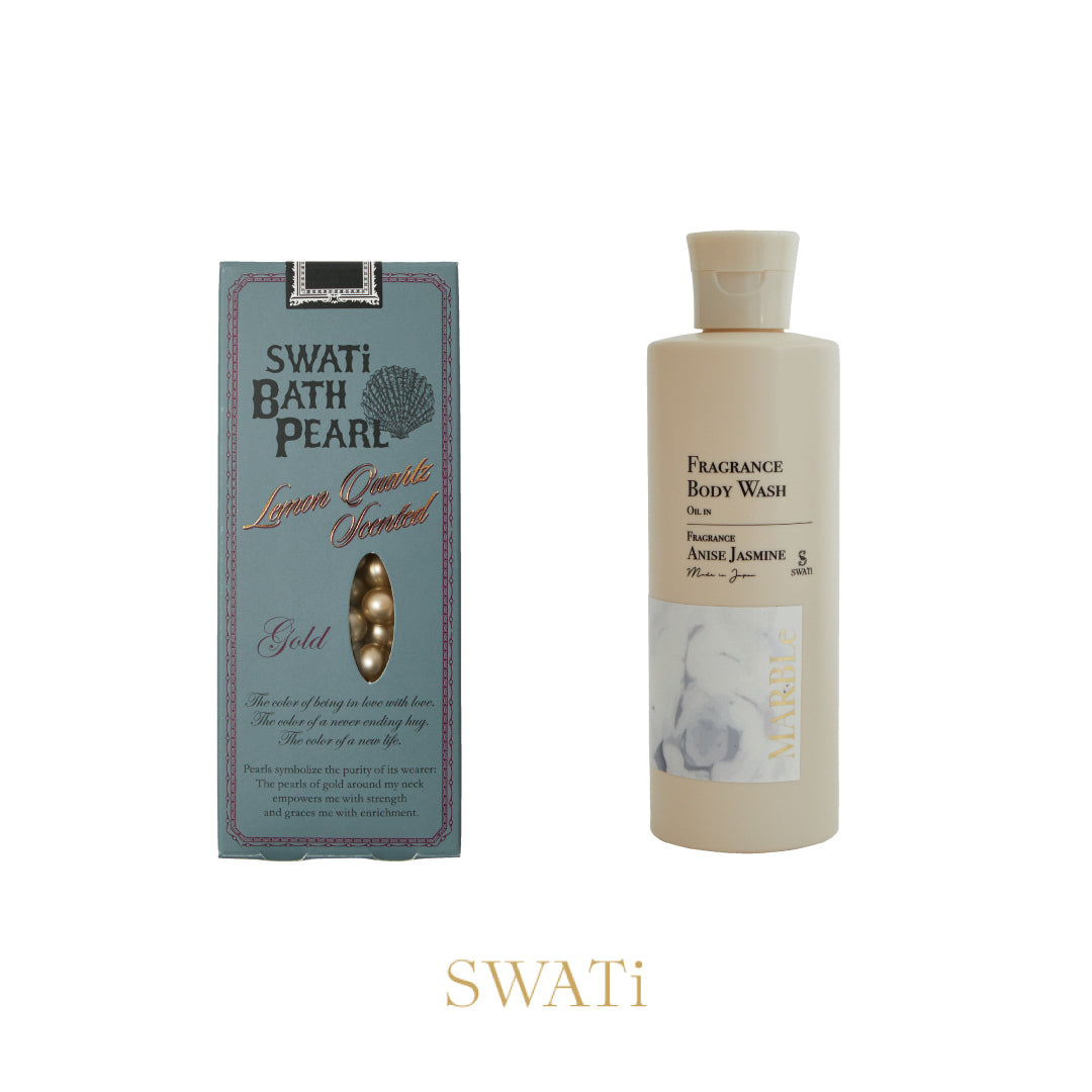 SWATiバスタイムセット/入浴料&ボディウォッシュ(ANISE JASMINEの香り)