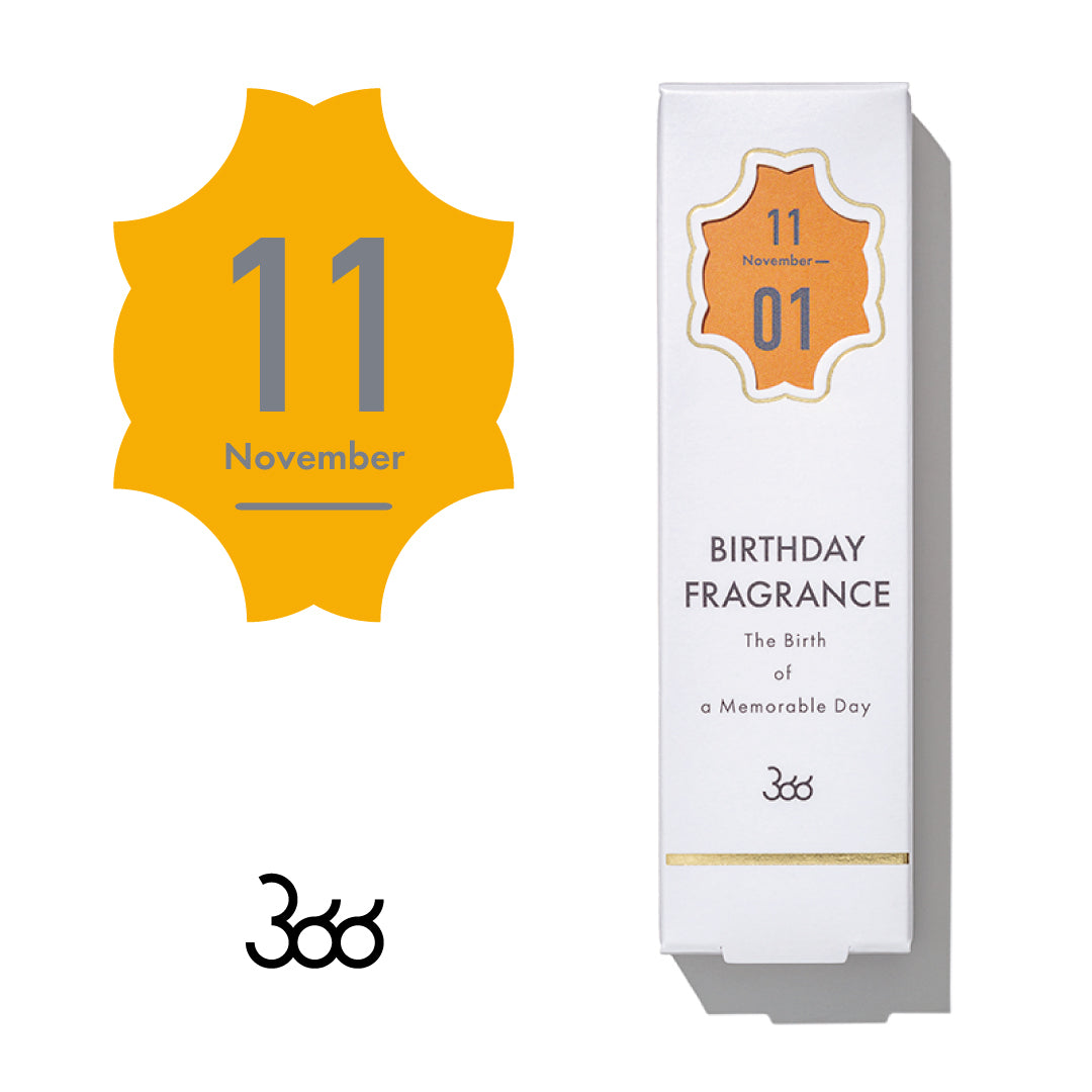 【366】BIRTHDAY FRAGRANCE November(11月)