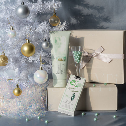 【F.room限定】SWATi GIFT BOX/入浴料(ｸﾞﾘｰﾝ)&ﾎﾞﾃﾞｨｸﾘｰﾑ