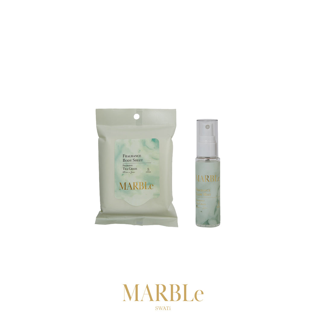 FRAGRANCE BODY SHEET & MIST SET （TEA GRASSの香り）