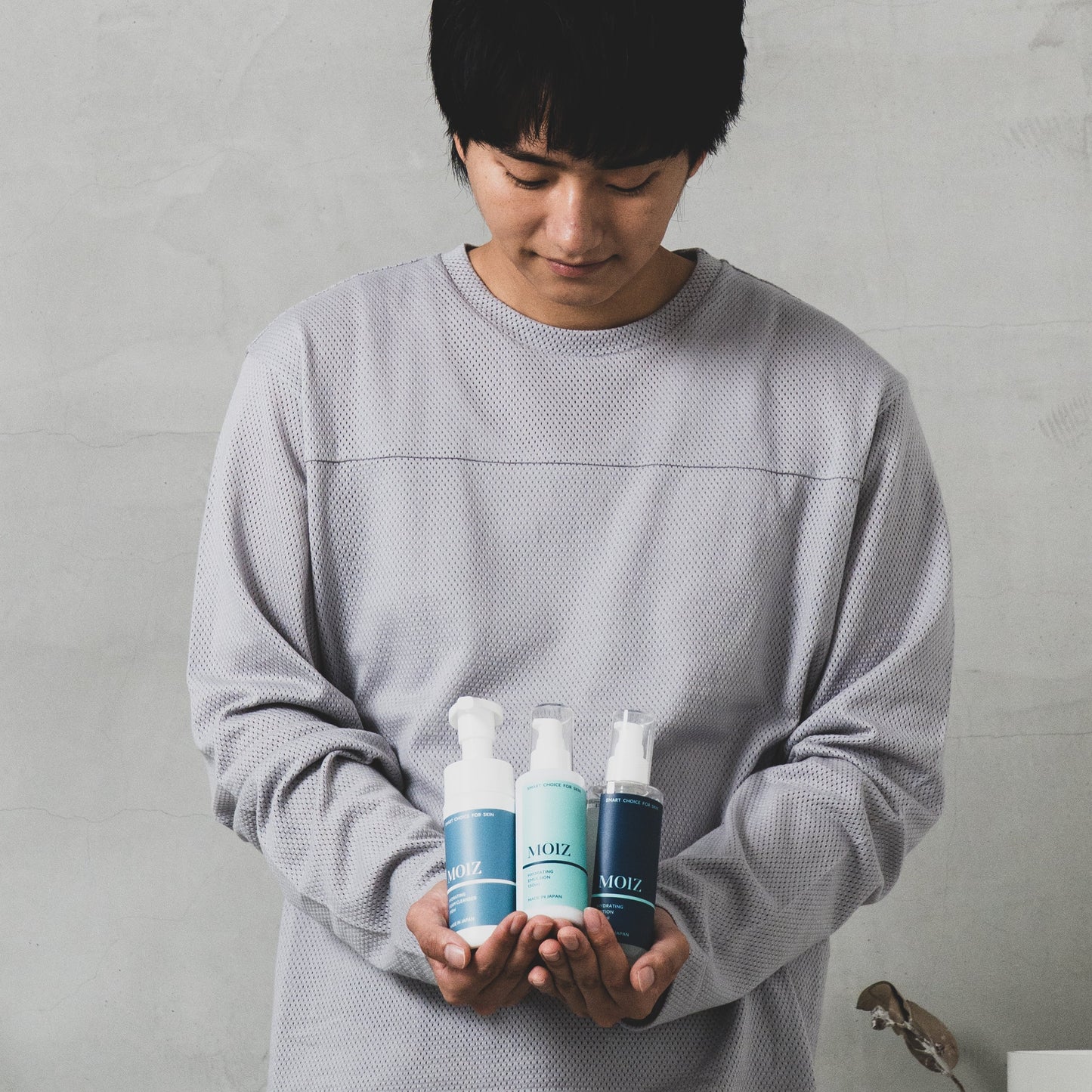 MOIZ SKIN CARE LOTION N ＆ MILK N & FACE WASH  3点セット 200ml/150ml/150ml