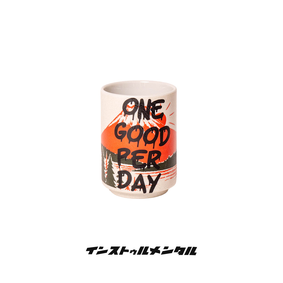 TC,FUJI　湯呑み　(AKA)