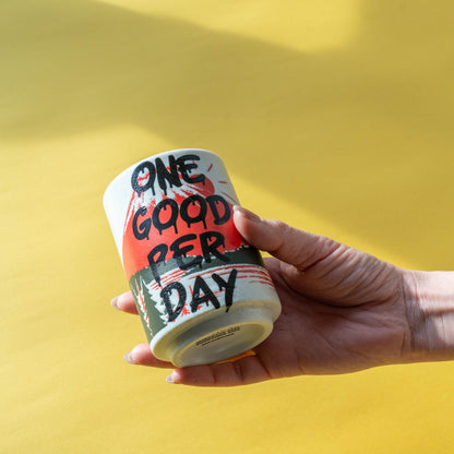 TC,FUJI　湯呑み　(AKA)