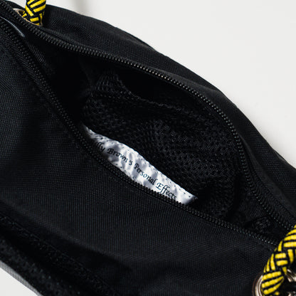 CYCLE MESH MINI BAG  (BLACK)