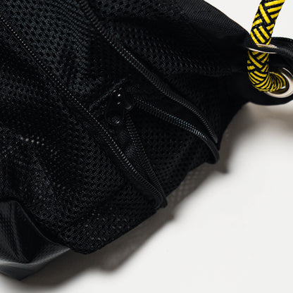 CYCLE MESH MINI BAG  (BLACK)