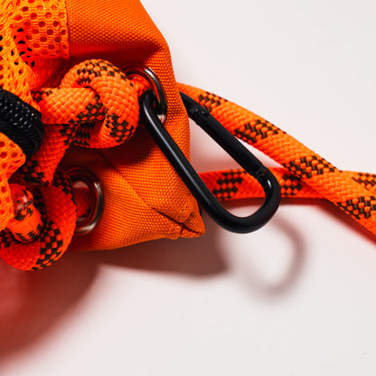 CYCLE MESH MINI BAG  (ORANGE)