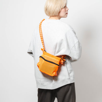 CYCLE MESH MINI BAG  (ORANGE)