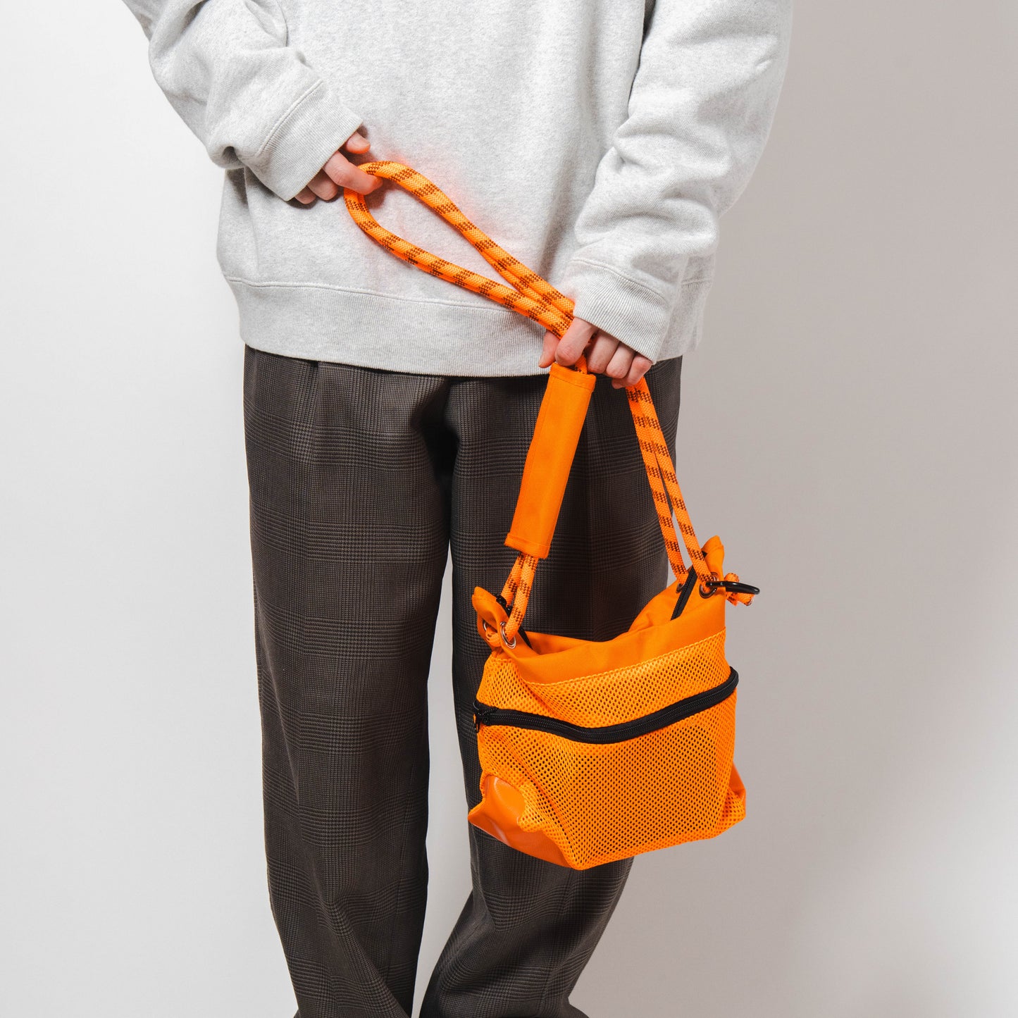 CYCLE MESH MINI BAG  (ORANGE)