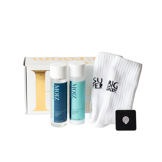 【父の日限定】MOIZ SKIN CARE SET ＆ PAPA'S SOCKS ギフトセット