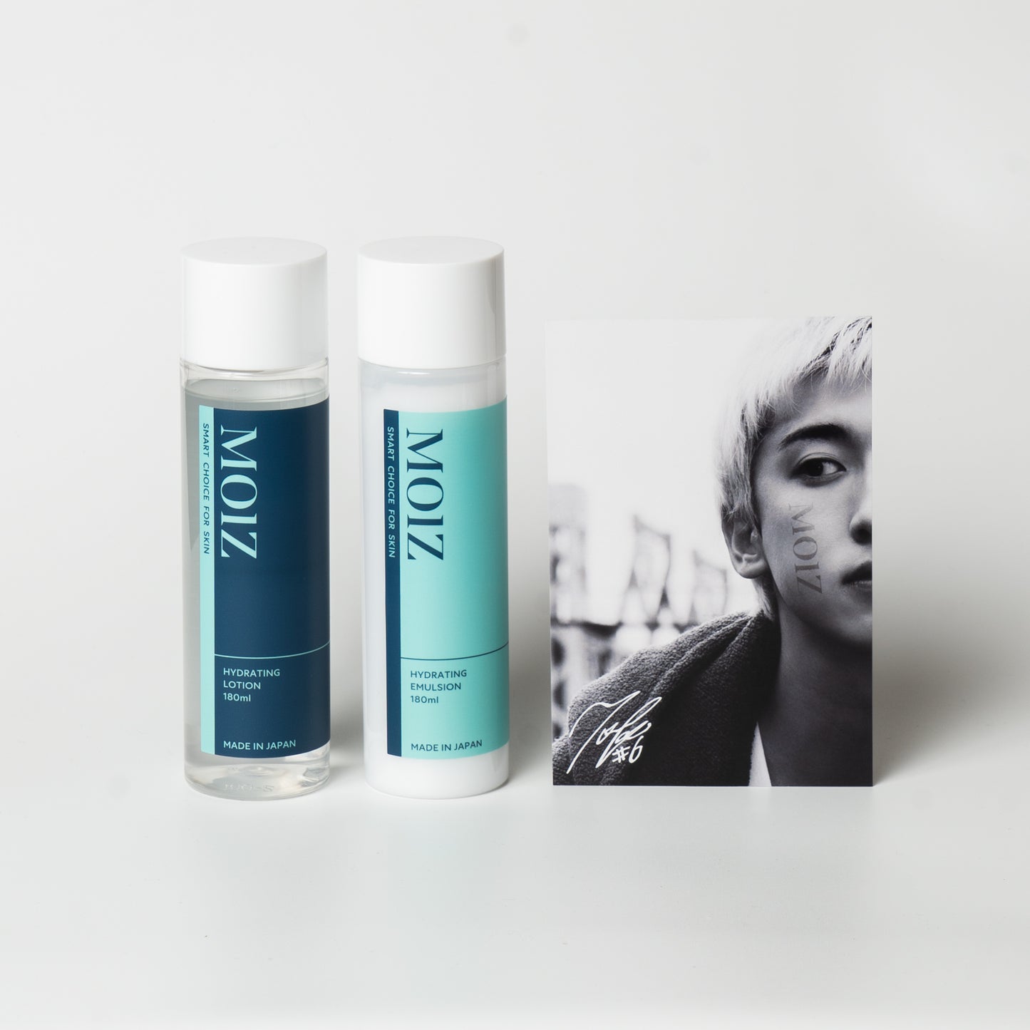 MOIZ SKIN CARE LOTION ＆ MOIZ SKIN CARE MILK SET　180ml/180ml