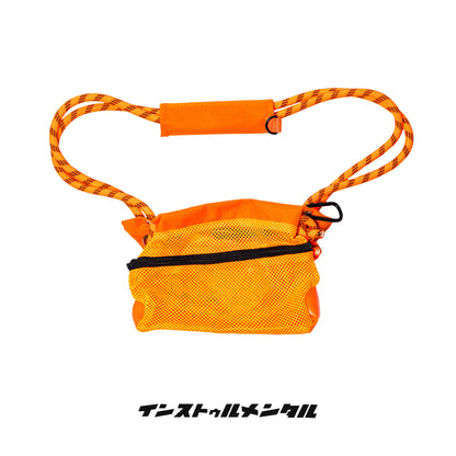 CYCLE MESH MINI BAG  (ORANGE)
