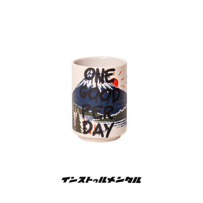 TC,FUJI　湯呑み　(AO)