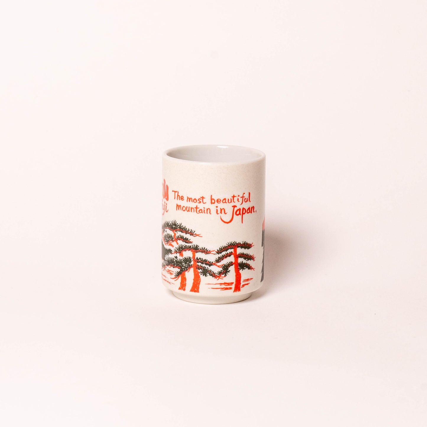 TC,FUJI　湯呑み　(AKA)