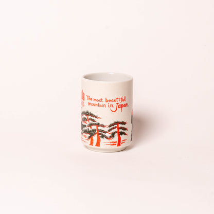 TC,FUJI　湯呑み　(AKA)