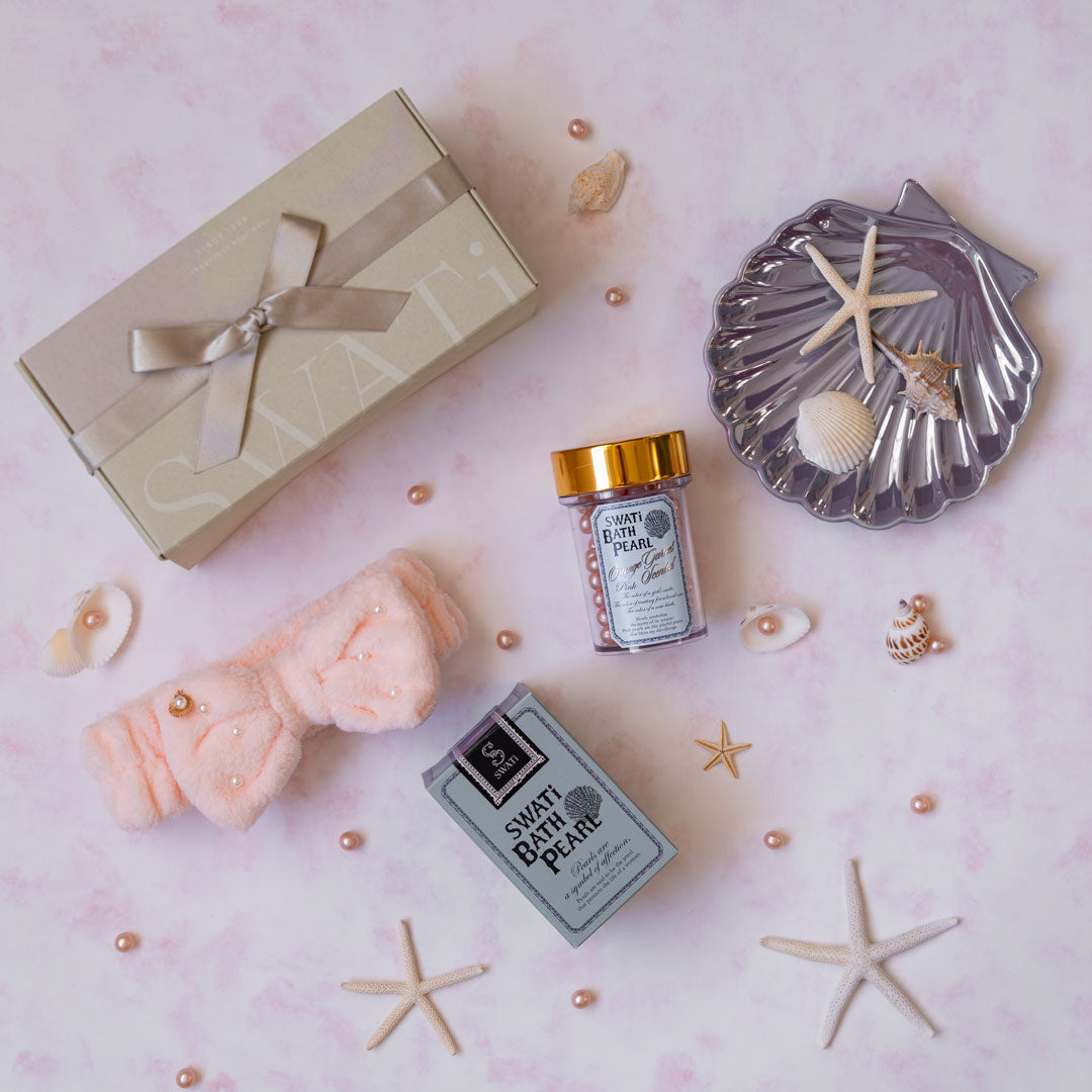 【F.room限定】Mermaid Collection Box「SWATi BATH PEARL(M)ﾋﾟﾝｸ」