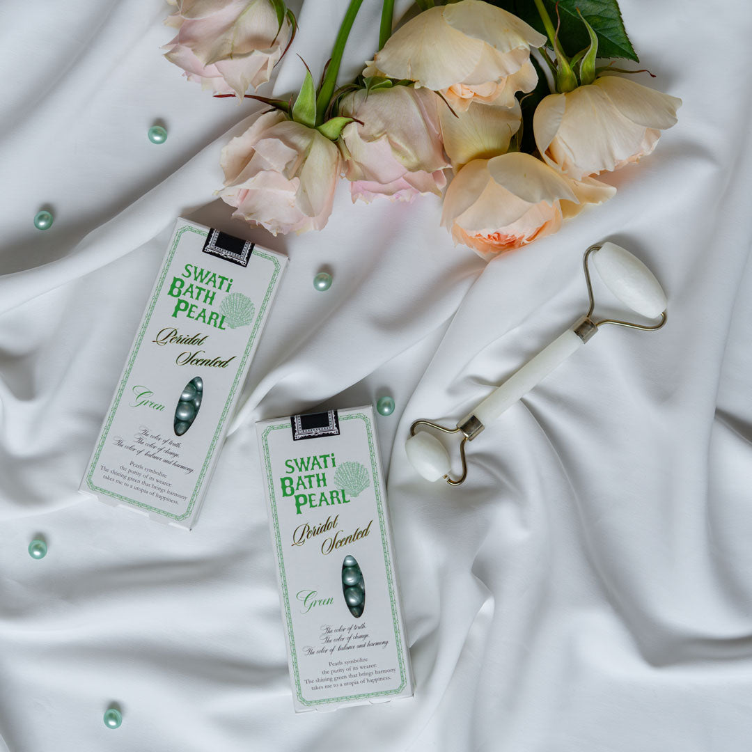 [F.room Exclusive] SWATi Gift Box/Bath Additive (Green) &amp; Body Cream