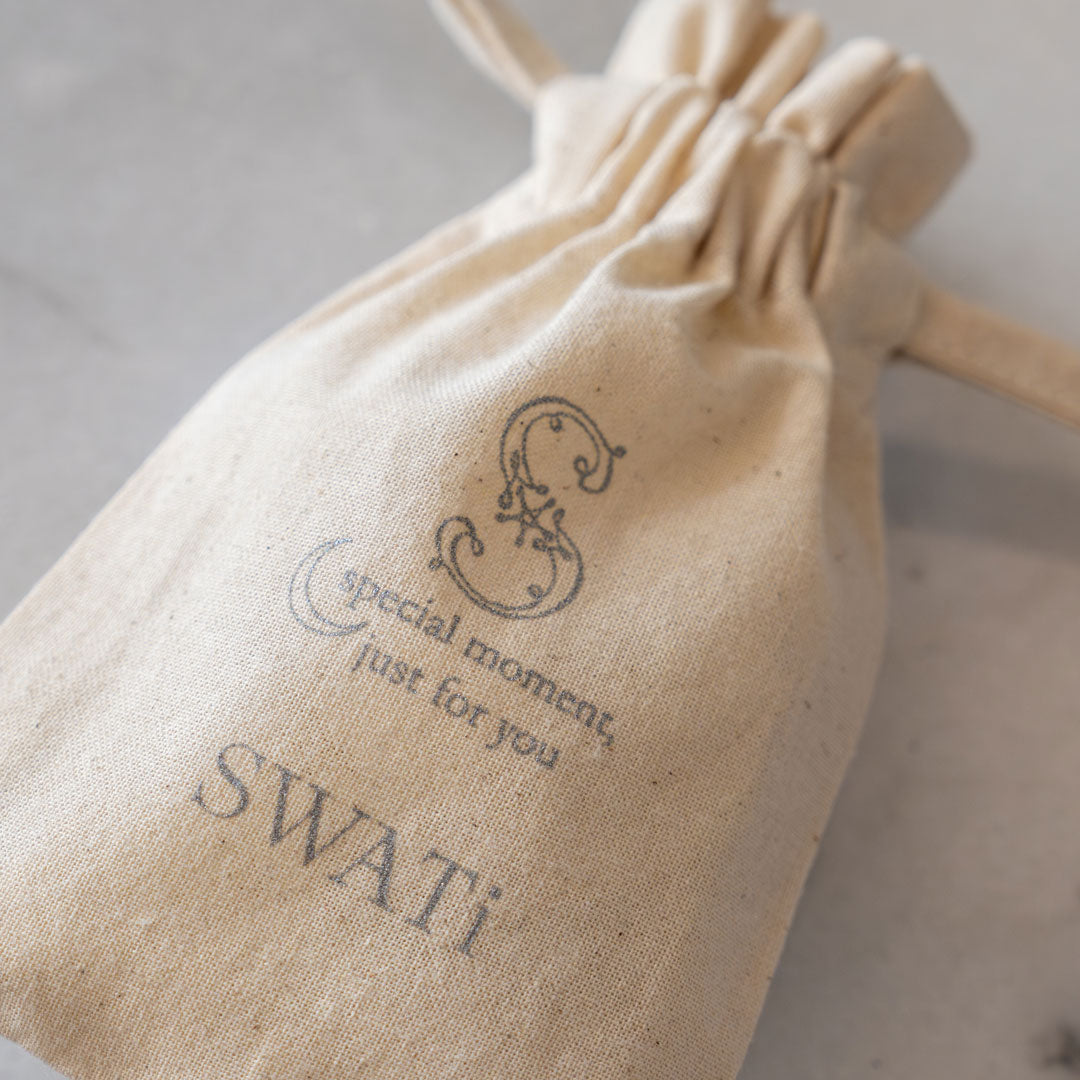 【Novelty】SWATi ミニ巾着(silver)