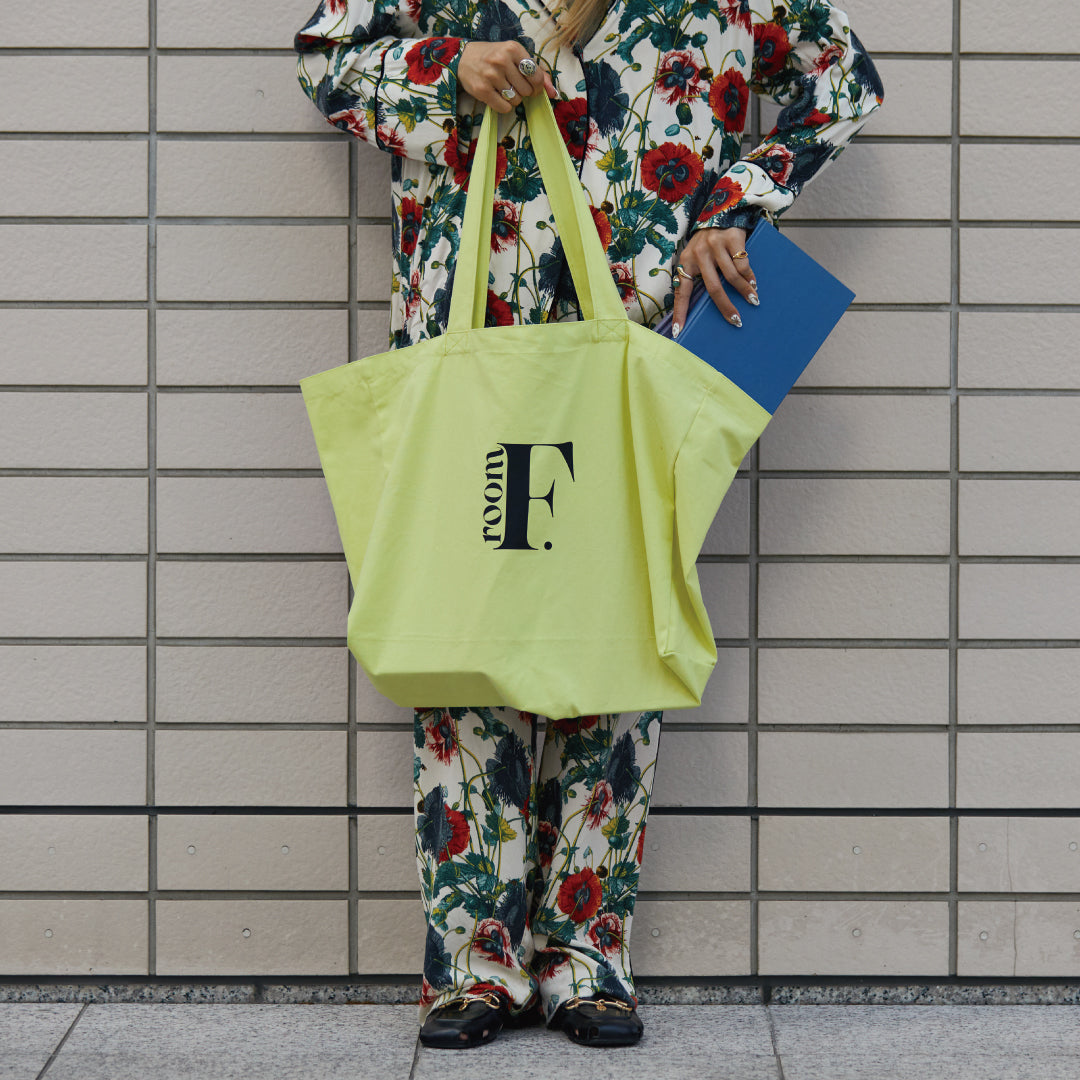 F.room オリジナル Big Tote Bag ~yellow~ – F.room ONLINE STORE