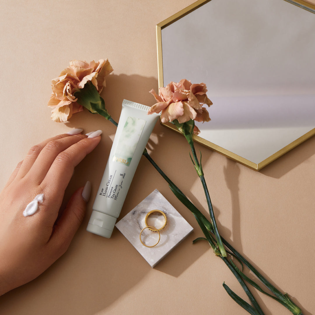 RAW HAND CREAM（TEA GRASSの香り）