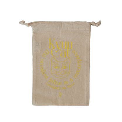 《数量限定》 ネコ缶SOAP《Ki》＆猫巾着セット