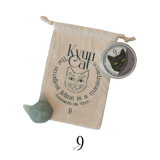 《数量限定》 ネコ缶SOAP《Koke》＆猫巾着セット