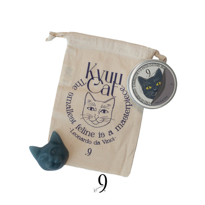 《数量限定》 ネコ缶SOAP《Ai》＆猫巾着セット