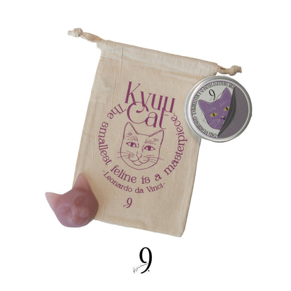 《数量限定》 ネコ缶SOAP《fuji》＆猫巾着セット