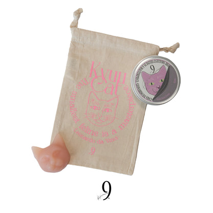 《数量限定》 ネコ缶SOAP《Momo》＆猫巾着セット