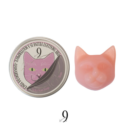 《数量限定》 ネコ缶SOAP《Momo》＆猫巾着セット