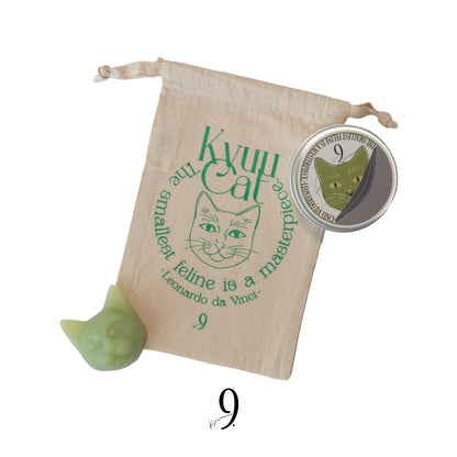 《数量限定》 ネコ缶SOAP《Seiji》＆猫巾着セット