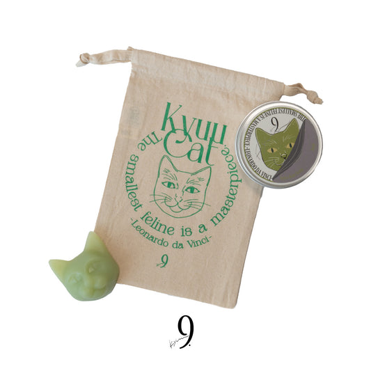 《数量限定》 ネコ缶SOAP《Seiji》＆猫巾着セット