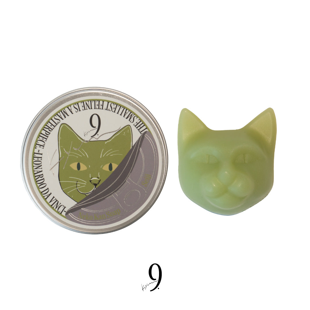 《数量限定》 ネコ缶SOAP《Seiji》＆猫巾着セット