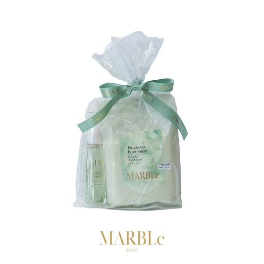 FRAGRANCE BODY SHEET & MIST SET （TEA GRASSの香り）