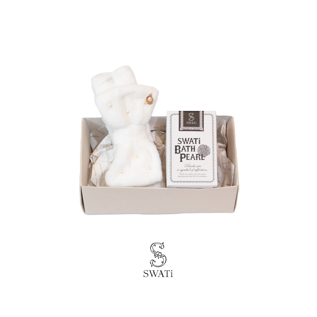 【F.room限定】Mermaid Collection Box「SWATi BATH PEARL(M)ﾎﾜｲﾄ」