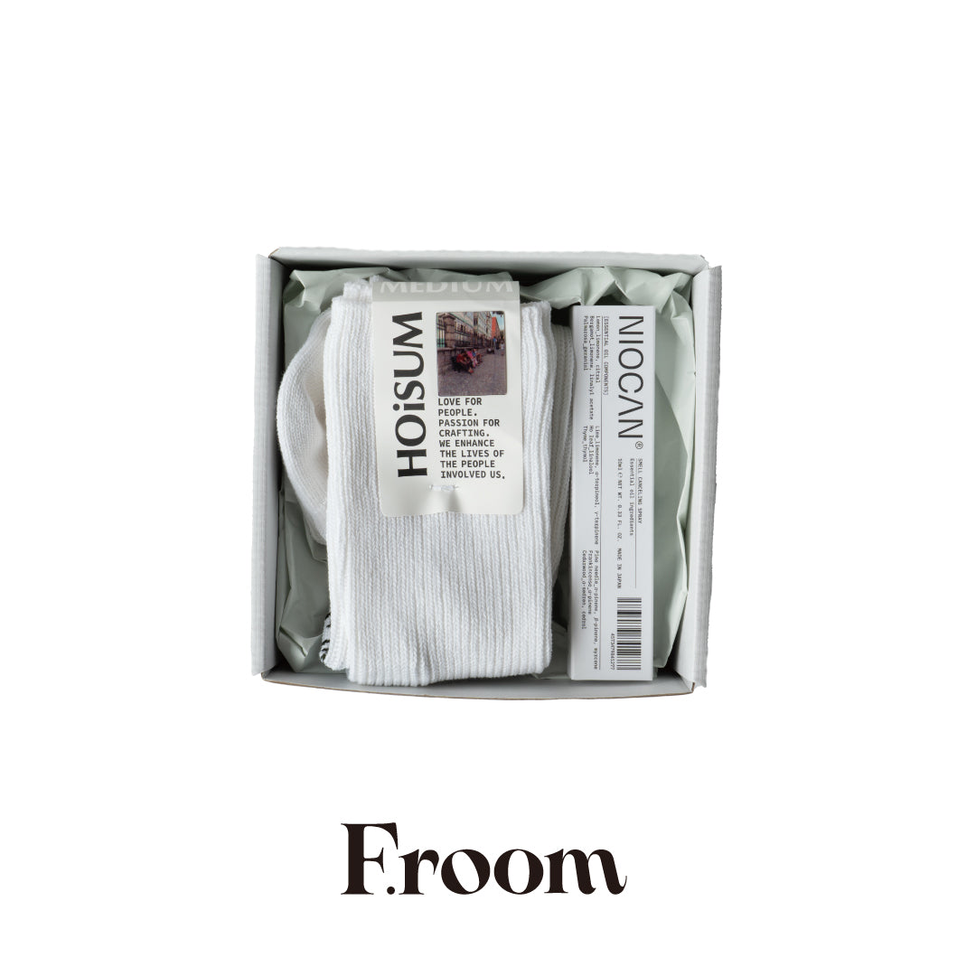 【数量限定】NIOCAN & HOiSUM《PingPong CLUBソックス(25-28cm)》