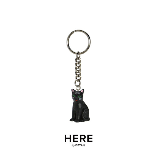 〈ALFRED FISCHER〉K/R Sitting Cat Black