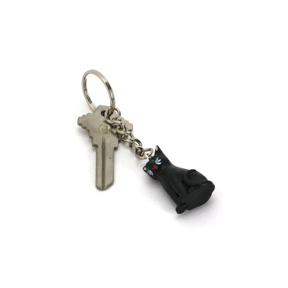 〈ALFRED FISCHER〉K/R Sitting Cat Black
