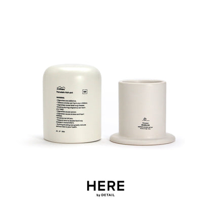 ANAheim Porcelain Ash-Pot "Ivory"