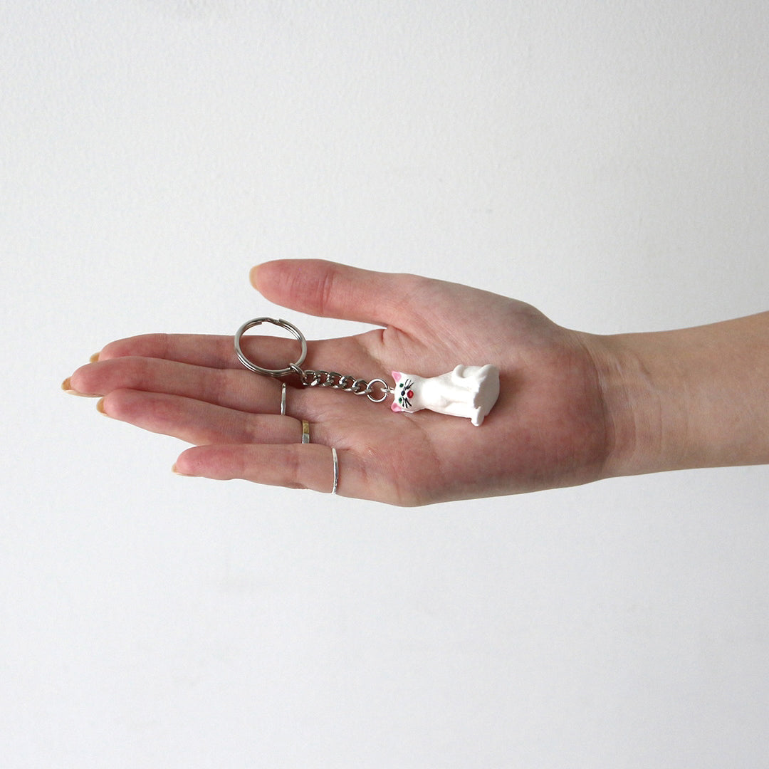 〈ALFRED FISCHER〉K/R Sitting Cat White