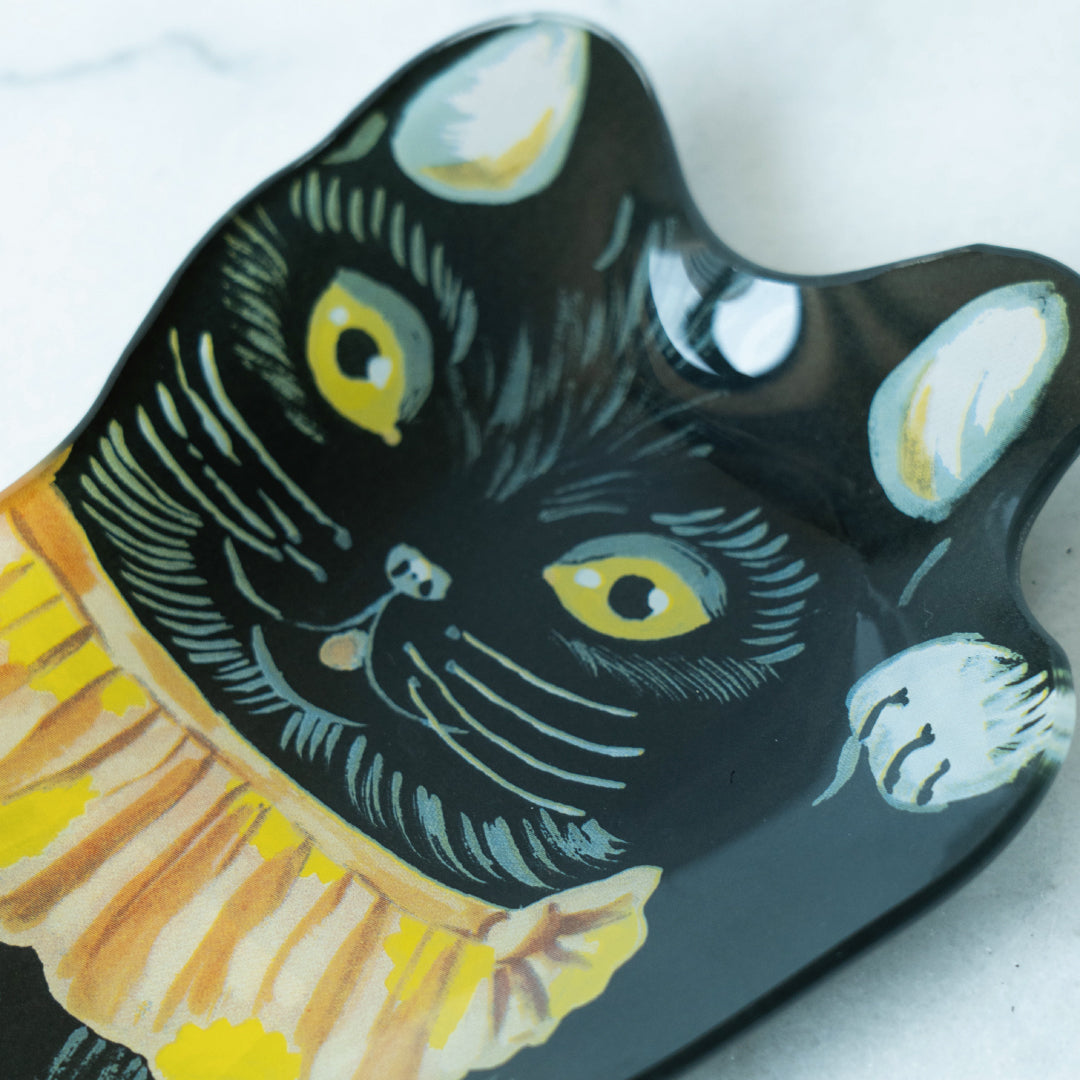 Nathalie Lete〉Glass Lucky cat-BK – F.room ONLINE STORE