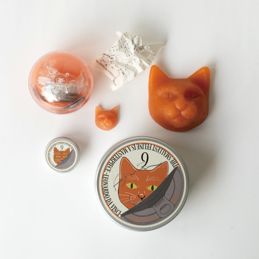 ネコ缶SOAPミニチュアマグネット《プレゼント》
