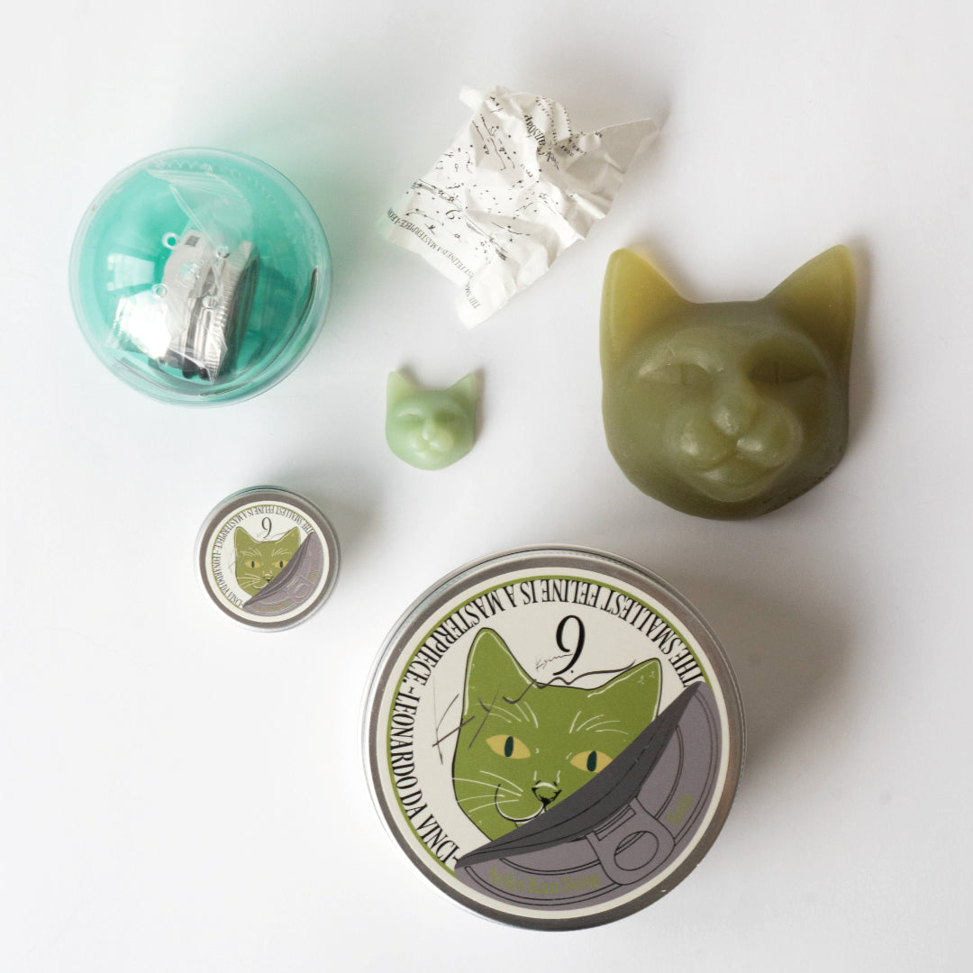 ネコ缶SOAPミニチュアマグネット《プレゼント》