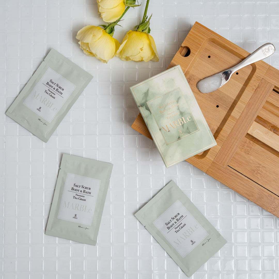 SPECIAL MINI BOX/SALT SCRUB BODY & BATH（TEA GRASSの香り）