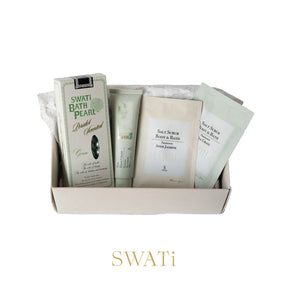 【F.room限定】SWATi BATH PEARL®(GREEN) & MARBLe BOX