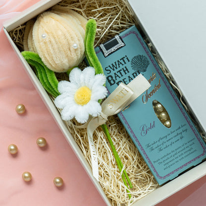 SWATi BATH PEARL & Mini Bouquet Box S (Gold)