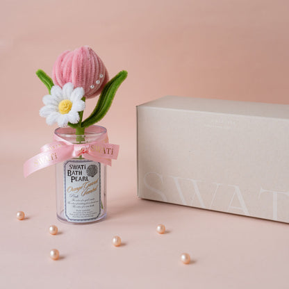 SWATi BATH PEARL & 미니 부케 박스 M (핑크)